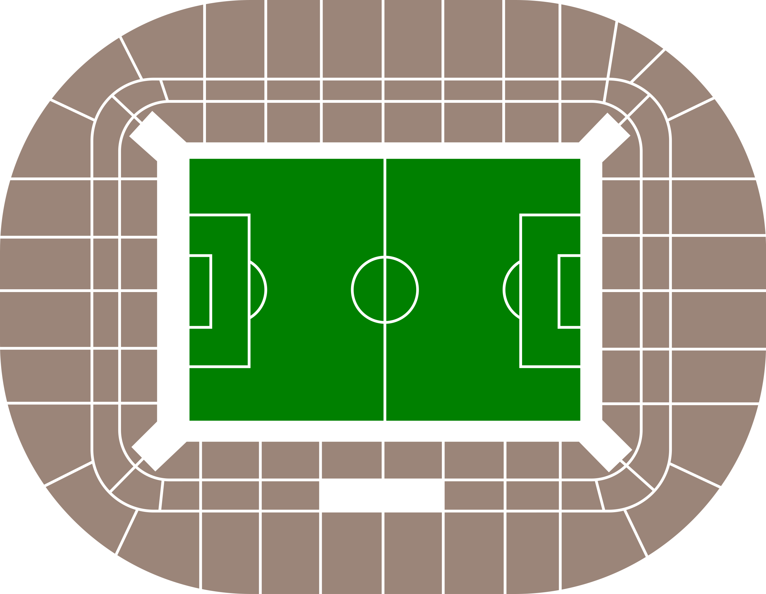 Stadionplattegrond San Mamés