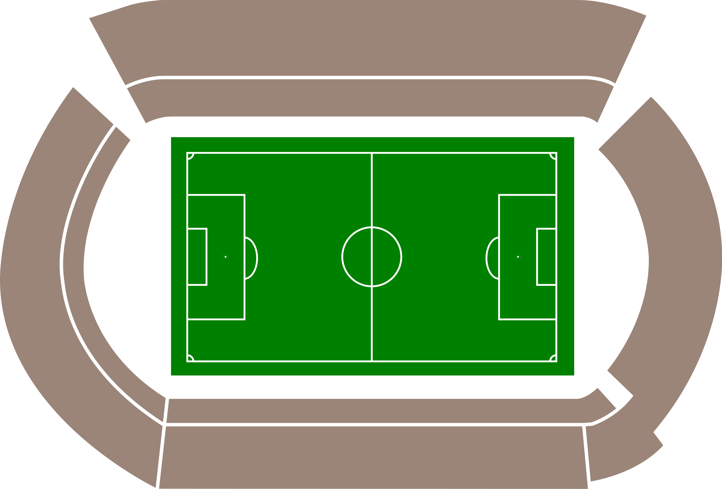 Stadionplattegrond Balaidos
